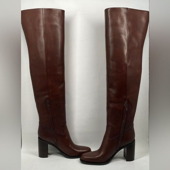 Loeffler Randall Deidre 85MM Leather Over-The-Knee Boots size 6.5 - Picture 10 of 16